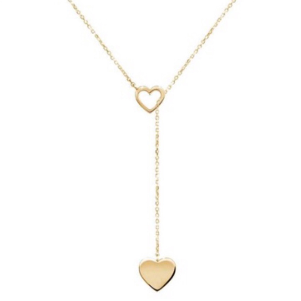 Last 1!✨ Heart shaped lariat necklace - Picture 4 of 8